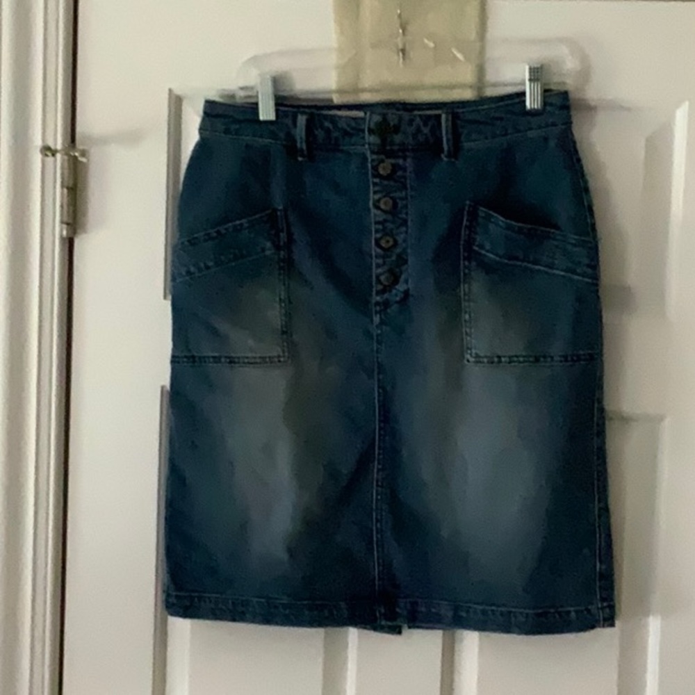 Pilcro Anthropologie Denim skirt